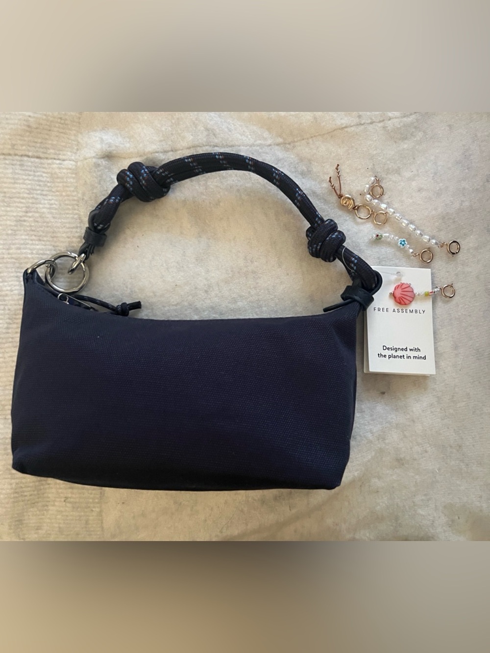 ✅Free Assemble canvas bag
